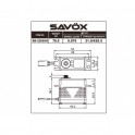 SERVO SAVOX SB2292SG (31 kg / 0,07 seg)