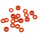 Arandelas ajuste Naranjas 3x6 x 0.5/1.0/2.0mm  (18)