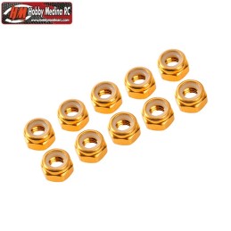 TUERCA AUTOBLOCANTE ALU. M4...