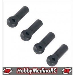 BALL JOINT 4.9MM CLOSED 4PCS